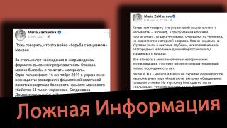 Дезинформация: Военная операция на Украине направлена на борьбу с нацизмом и фашизмом